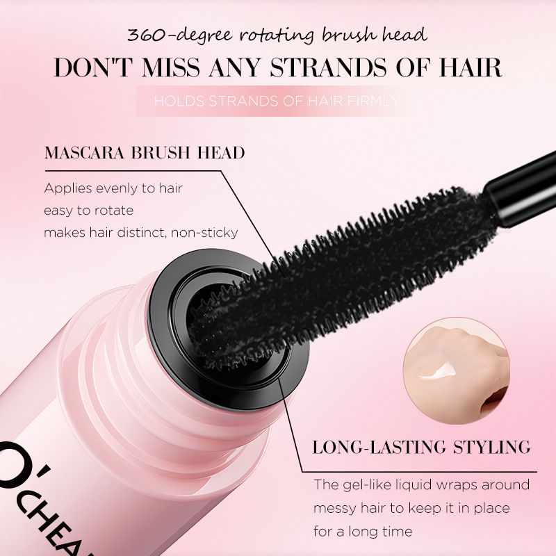 Flyaway Hair Finishing Stick Anti-Frizz Hair Wax Stick For Broken Hair Bangs Baby Hair Styling Taming Hair Finishing Cream