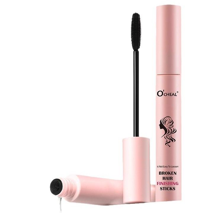 Flyaway Hair Finishing Stick Anti-Frizz Hair Wax Stick For Broken Hair Bangs Baby Hair Styling Taming Hair Finishing Cream