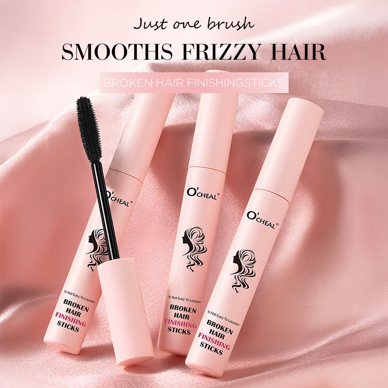 Flyaway Hair Finishing Stick Anti-Frizz Hair Wax Stick For Broken Hair Bangs Baby Hair Styling Taming Hair Finishing Cream