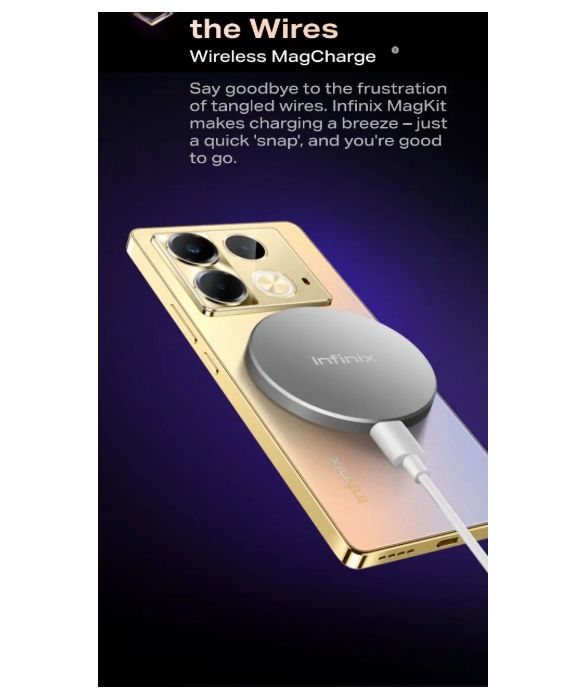 {Brand New} Infinix Note 40 6.78" 120Hz AMOLED 256GB+16(8+8)GB RAM 4G MTK Helio G99 108MP Camera JBL Speaker 45W 5000mAh Android 14 Dual SIM Smart Phone