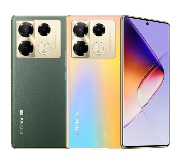 [New Arrival] Infinix Note 40 PRO 256GB+16GB (8+8)GB RAM 6.78" Screen Dual SIM Phone 5000mAh Battery 70W Charging 108MP Camera Android 14 MediaTek Helio G99 Ultimate Smart Phones