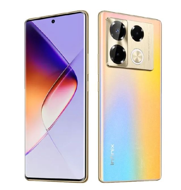 [New Arrival] Infinix Note 40 PRO+ 5G Network 256GB+12GB RAM 6.78" Screen Dual SIM Phone 5000mAh Battery 100W Charging 108MP Camera Android 14 Smart Phones