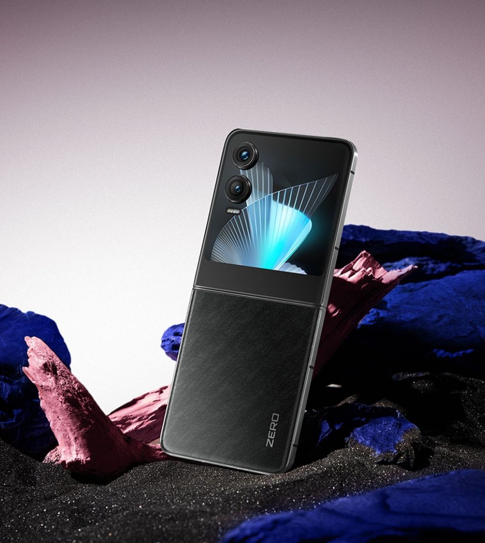 {Brand New} Infinix Zero Flip 5G 512GB ROM+8GB RAM 6.9" Foldable LTPO AMOLED 120Hz Display 50+50MP Camera MediaTek Dimensity 8020 4720mAh Battery 70W Fast Charge Flip Smart Phone
