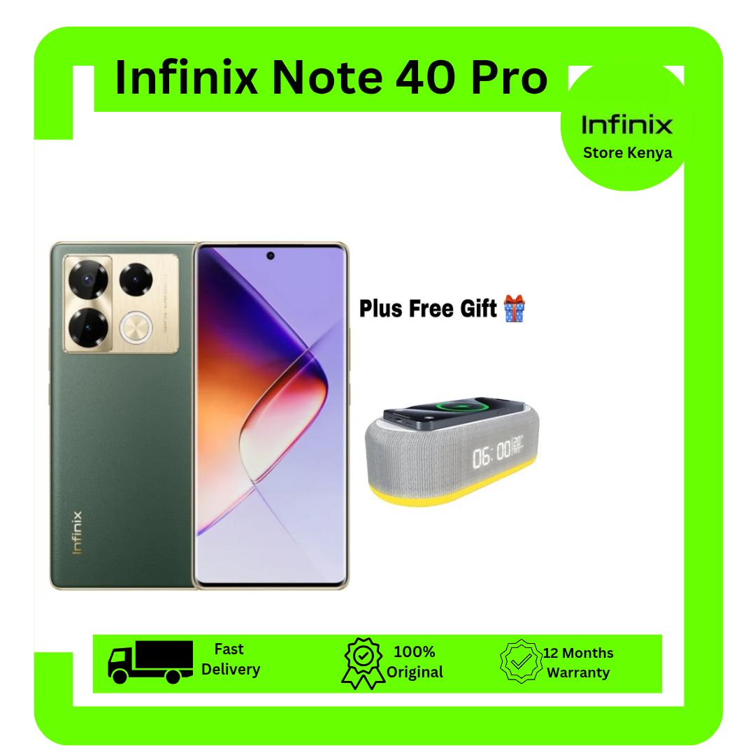 [New Arrival] Infinix Note 40 PRO 256GB+16GB (8+8)GB RAM 6.78" Screen Dual SIM Phone 5000mAh Battery 70W Charging 108MP Camera Android 14 MediaTek Helio G99 Ultimate Smart Phones