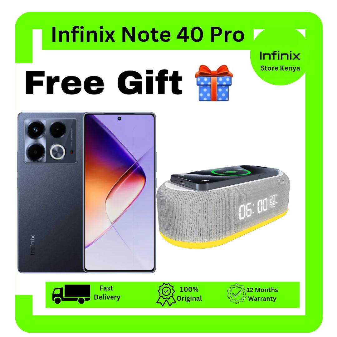 [New Arrival] Infinix Note 40 PRO 256GB+16GB (8+8)GB RAM 6.78" Screen Dual SIM Phone 5000mAh Battery 70W Charging 108MP Camera Android 14 MediaTek Helio G99 Ultimate Smart Phones