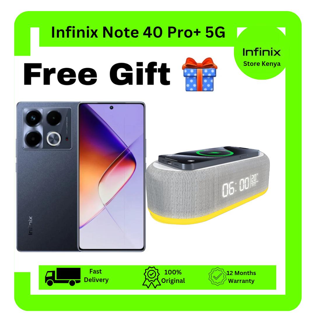[New Arrival] Infinix Note 40 PRO+ 5G Network 256GB+12GB RAM 6.78" Screen Dual SIM Phone 5000mAh Battery 100W Charging 108MP Camera Android 14 Smart Phones