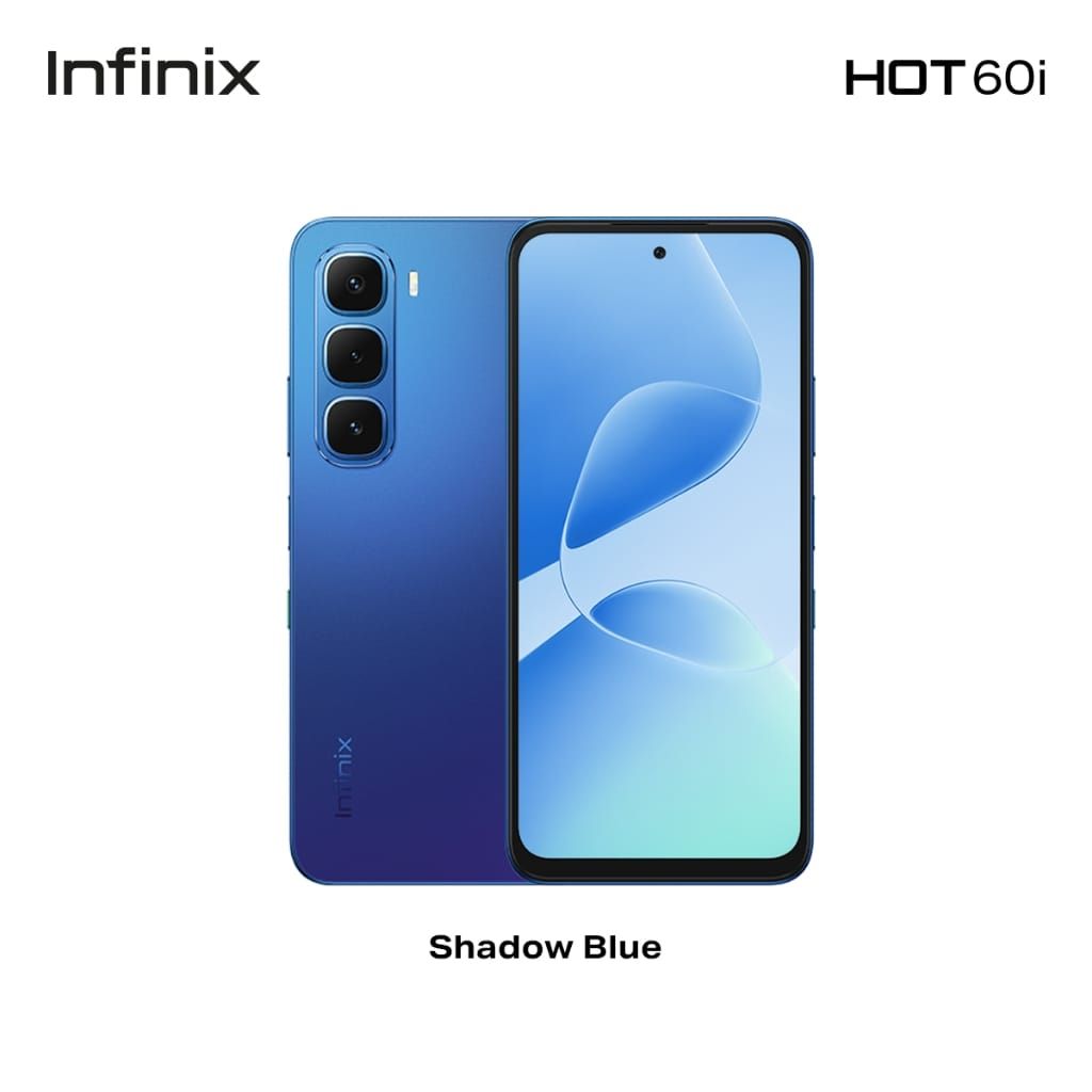[SUPER DISCOUNT] Infinix Hot 60i 256GB+8GB 6.7" IPS LCD 120Hz Display 50MP Camera 5160mAh Battery 45W Fast Charging IP64Dust/Water Resistant Dual SIM Ultimate Bypass Charging AI + FREE INFINIX SPEAKER