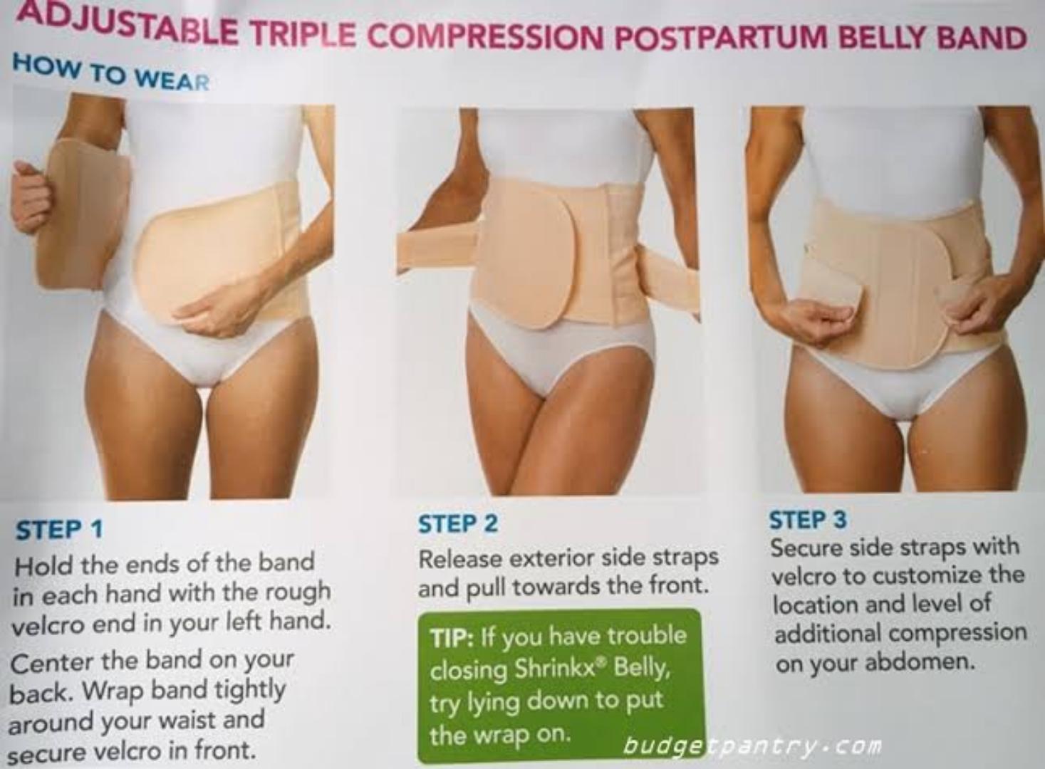 C-Section Girdle Belt Breathable Corset Waist Trainer Slimming Belt Slim Body Shaper Corset Trimmer Sport Gym Fat Burner Elastic Shapewear Women Ladies Tummy Belly Slim Belt Band Body Building Sheath