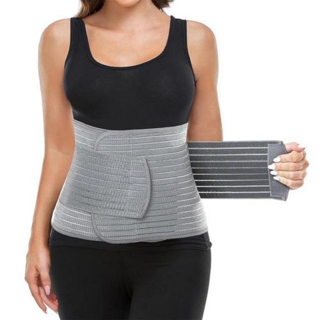C-Section Girdle Belt Breathable Corset Waist Trainer Slimming Belt Slim Body Shaper Corset Trimmer Sport Gym Fat Burner Elastic Shapewear Women Ladies Tummy Belly Slim Belt Band Body Building Sheath