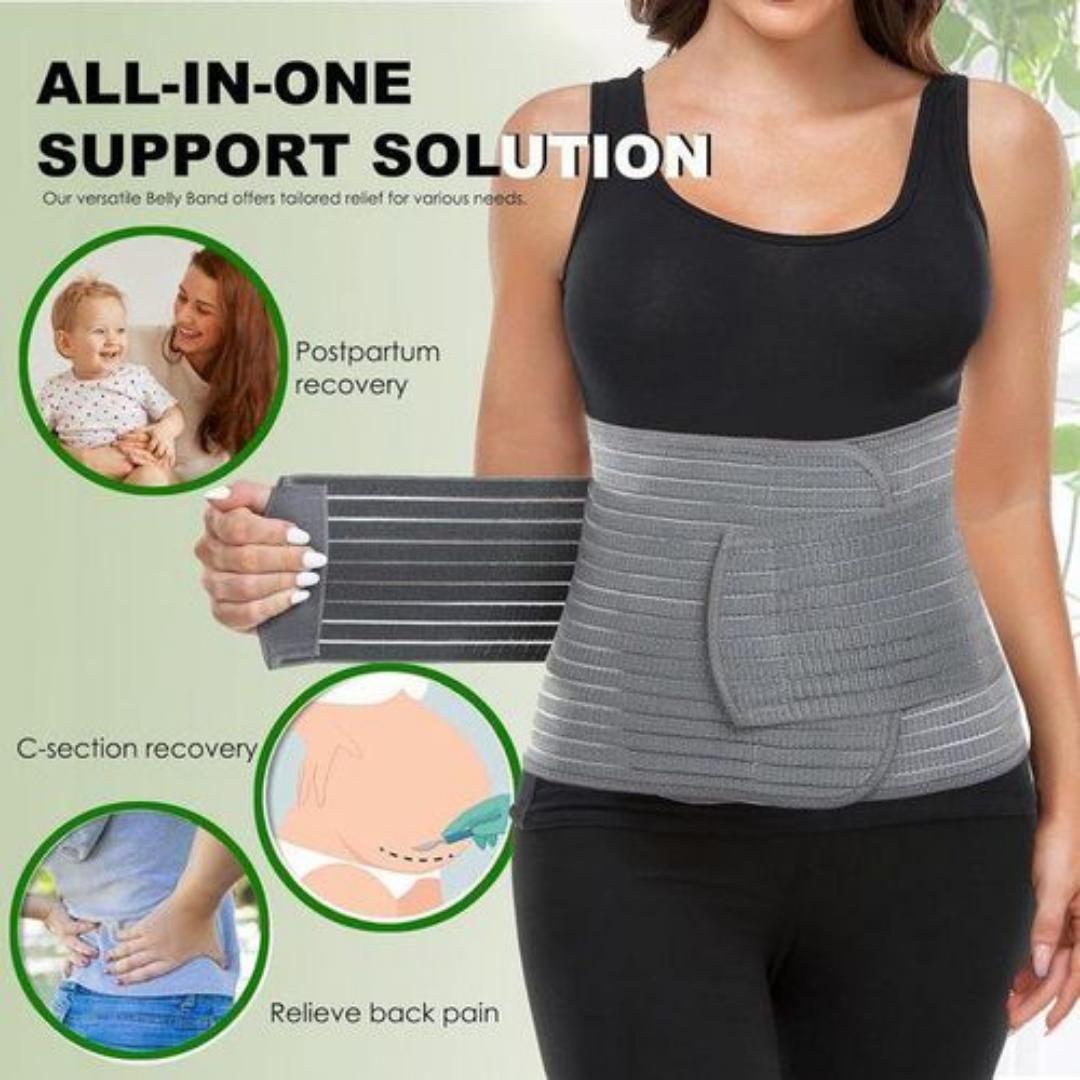 C-Section Girdle Belt Breathable Corset Waist Trainer Slimming Belt Slim Body Shaper Corset Trimmer Sport Gym Fat Burner Elastic Shapewear Women Ladies Tummy Belly Slim Belt Band Body Building Sheath