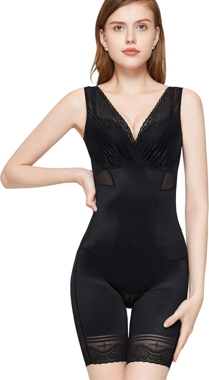 Seamless Bodysuit Biker Shapewear Seamless Shapewear Bikers Tummy Control bodysuit Shapewear women high waisted  body shaper panties slip shorts under dresses Thigh Slimmer Butt Lifter