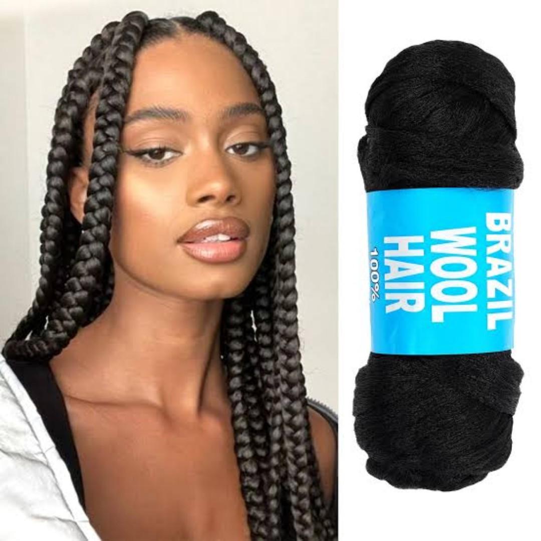 Brazilian wool Braids Darling Angels Wigs Human Hair Synthetic Wigs Synthetic hair Yarn Uzi