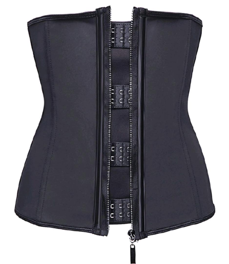 Double wrapCorset Waist Trainer Slimming Belt Tummy Reduction  Cream Trimmer Sport Gym Fat Burner Elastic Shapewear Women Ladies Tummy Belly Slim Belt Band Body Building Sheath Flat Girdle Postpartum