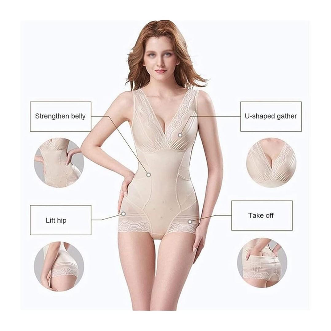Panty Seamless Bodysuit Biker Shapewear Seamless Shapewear Bikers Tummy Control bodysuit Shapewear women high waisted  body shaper panties slip shorts under dresses Thigh Slimmer Butt Lifter