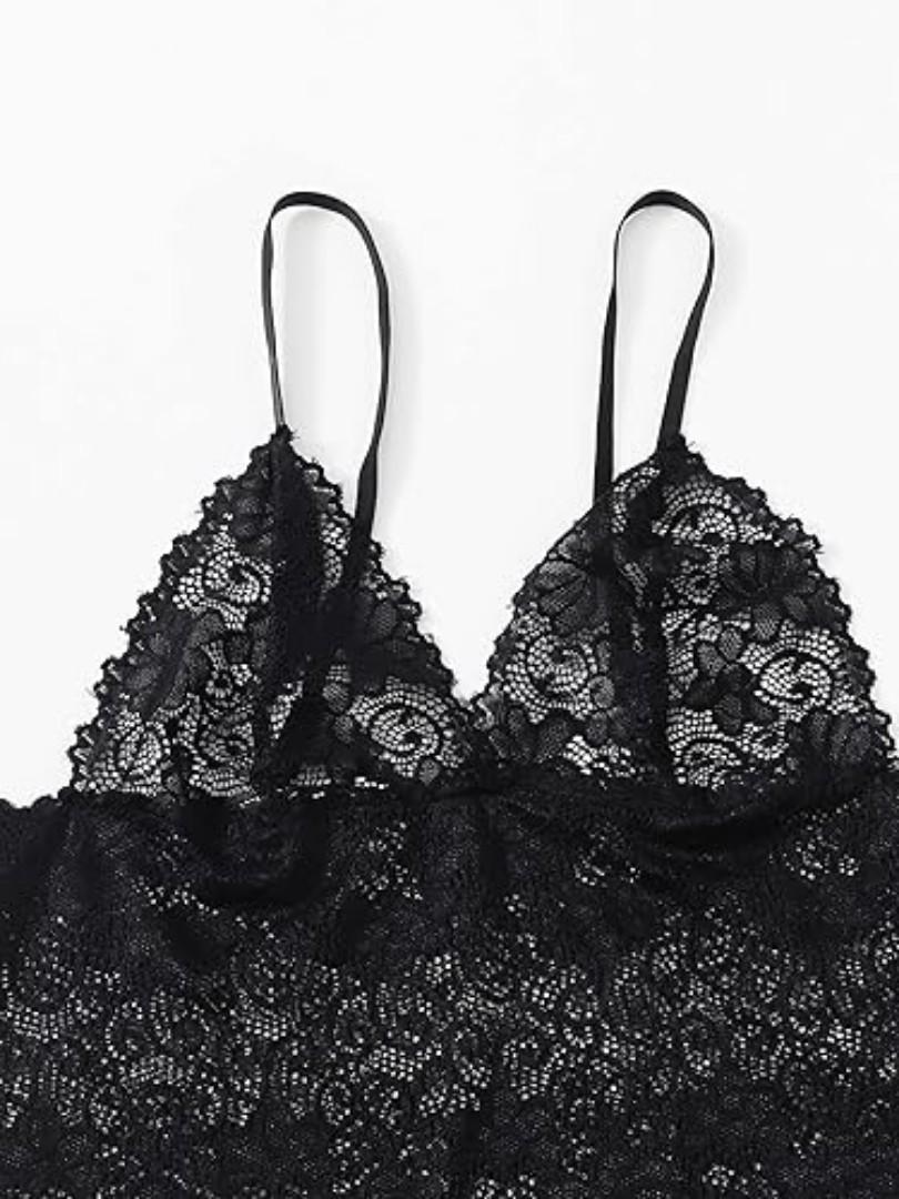 2pcs/Set Sexy lace Women Nightwear Nightgowns 2Pcs/Set Pajamas Women Lace Trim Sleeveless Strappy Pajamas Shorts Sleepwear pyjamas Nightdress Sleepwear Sleeping Night Dress Gowns Ladies Clothes