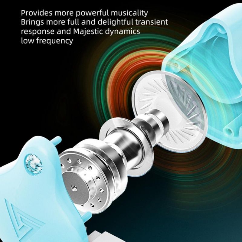 QKZ AK6-X Wired Earphones With Mic Volume wire control HIFI Stereo Wire Headphone in-Ear Sports Earphone Noise Cancelling Earphone computer ipad laptop earphone Original QKZ Earphones
