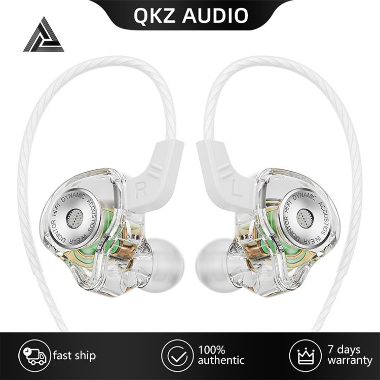QKZ AK6-Ultra in-ear dynamic coil headphones Mobile phone monitor headphones with wire control run Sports buds 3.5mm Aux Jack Wired Earphones With Mic Gaming Earbuds Noise Cancelling Wired Earphone