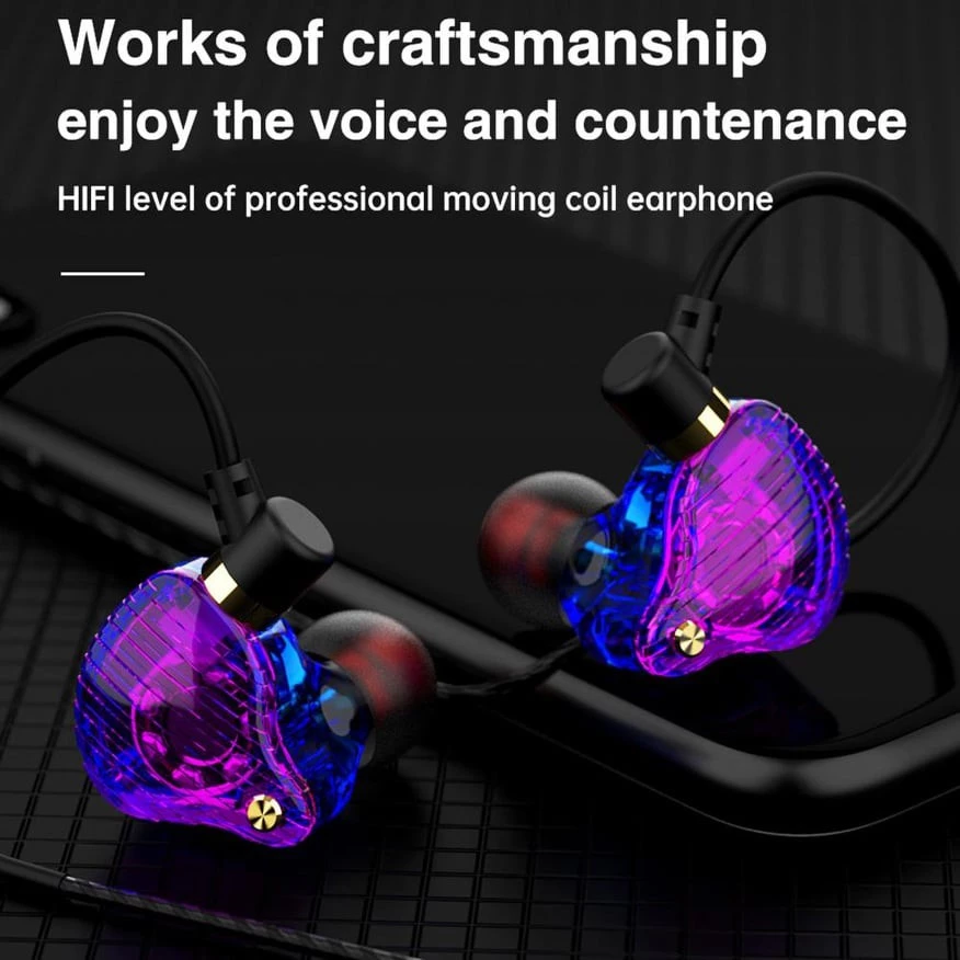 Original QKZ Earphones SK3 Earphone With MIC Wired Earphone 1.2Meters Line Control Noise Canceling Stereo Bass Sport Running Headset HIFI Monitor Earbuds Earpods Wired Headphone For Android Phone