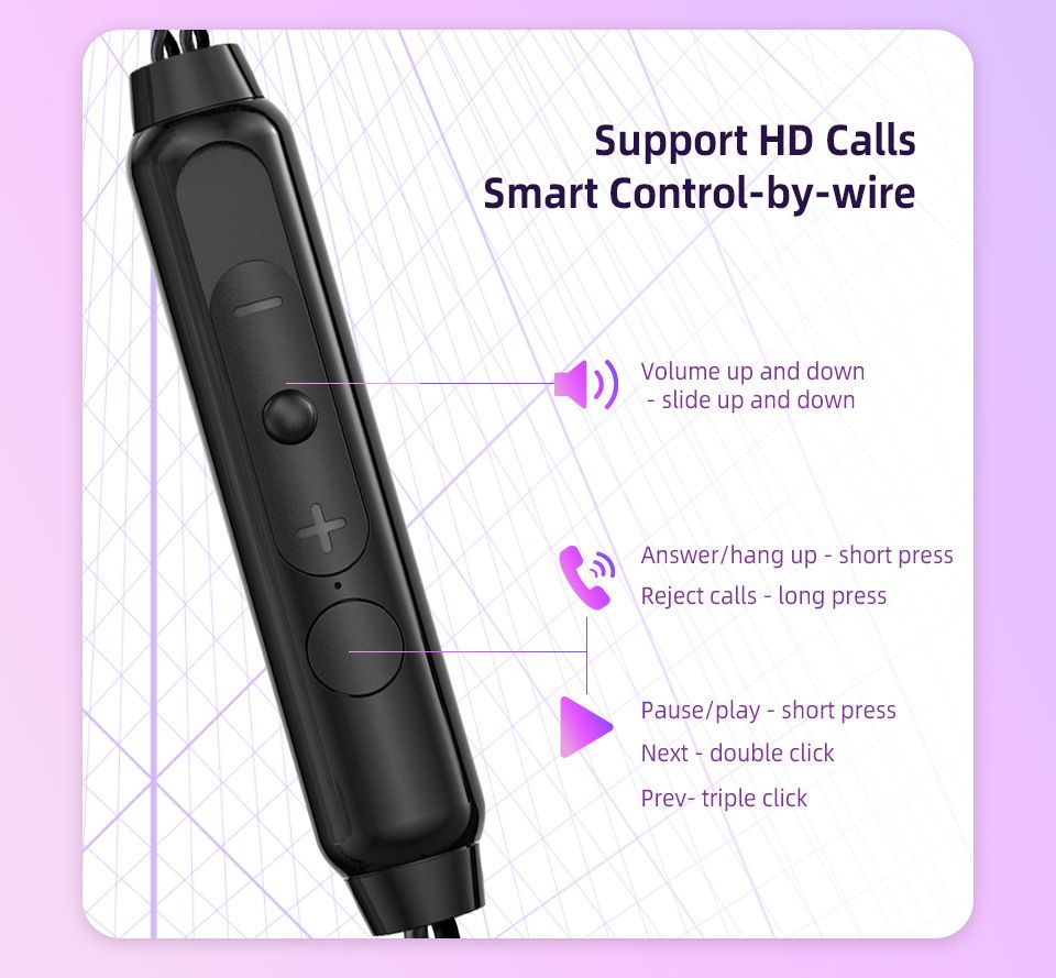 Original QKZ Earphones SK3 Earphone With MIC Wired Earphone 1.2Meters Line Control Noise Canceling Stereo Bass Sport Running Headset HIFI Monitor Earbuds Earpods Wired Headphone For Android Phone