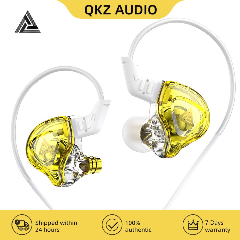 QKZ DMX Earphone Wired Earphone Sport Earbuds Stereo earphone Music Cell Phone Running Headset dj With HD Mic Noise Cancelling In Ear Monitor Earphones Wired Headset 3.5mm Jack Universal Android buds