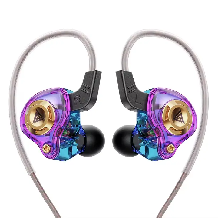 Original QKZ AK6 SRS Earphones Driver HiFi Wired Earphone Race Sport Headphone Bass Stereo Headset Music Wired Earbuds 3.5MM In Ear With Mic Wired Earphones Sports Earphones