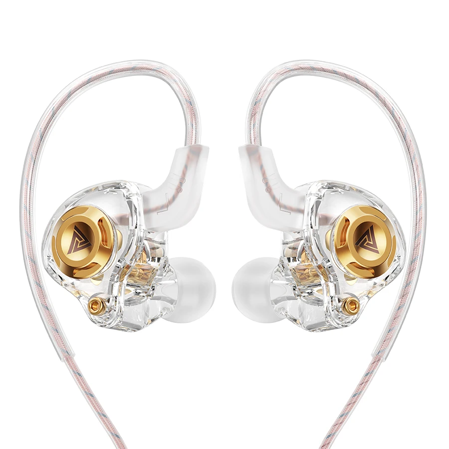 Original QKZ AK6 SRS Driver HiFi Wired Earphone Race Sport Headphone Bass Stereo Headset Music Earbuds 3.5MM In Ear With Mic Mobile Phone Headphones Sports Earphones For Android Phone QKZ Original Bud