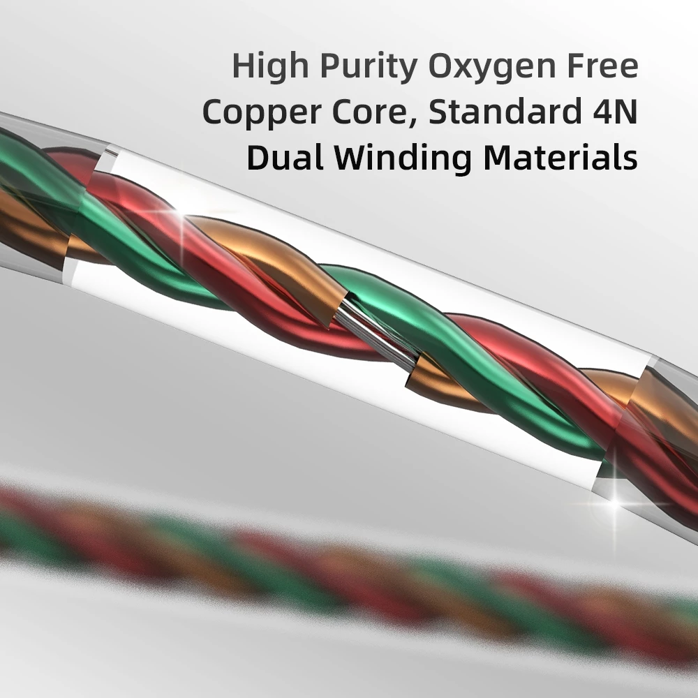 QKZ AK3 FiLe Wired Earphone with Microphone HiFi Music Monitor In Ear Bass Hifi Sound Headphones Noise Cancelling Headset For Sport Gaming Earbuds Original QKZ Headphones