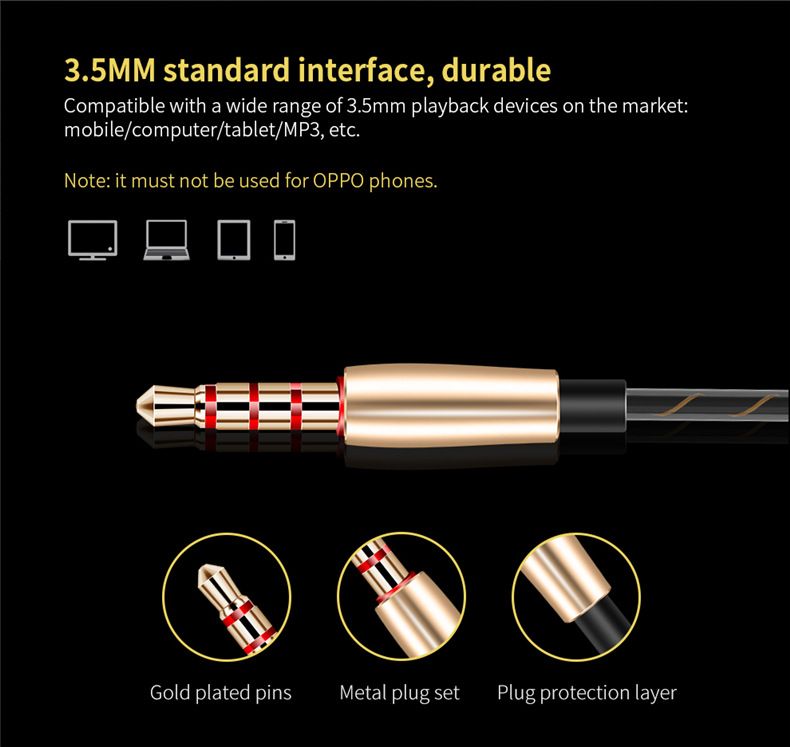 QKZ CK8 7D 3.5mm HiFi in-Ear Earphone Wired Dual Dynamaic loudspeaker Driver Super Bass Stereo Earbud Wired Headset Sleeping Earbuds Sleeping Earpods QKZ Original Earphones Sport Earphone With Mic