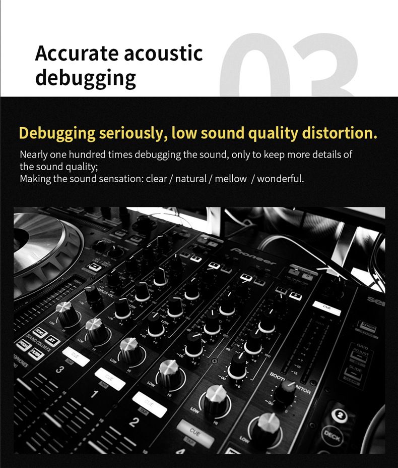 QKZ CK8 7D 3.5mm HiFi in-Ear Earphone Wired Dual Dynamaic loudspeaker Driver Super Bass Stereo Earbud Wired Headset Sleeping Earbuds Sleeping Earpods QKZ Original Earphones Sport Earphone With Mic