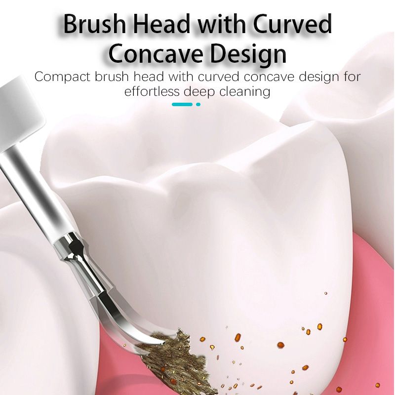 Ultrasonic Electric Toothbrushes Waterproof USB Charger Electric Ultrasonic Dental Calculus Remover Teeth Cleaner Dental Cleaning Teeth Whitening Scaler Dental Tartar Remover Oral Care