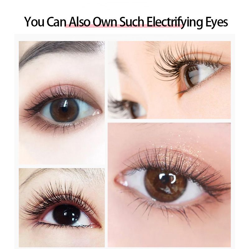 Rechargeable 3-Temperature Smart Eyelash Curler 10-Min Auto Stop Heat-Safe Design 3D Dynamic Curl + Mascara Doubles Effect Long-Lasting Lift for Natural Electrifying Eyes