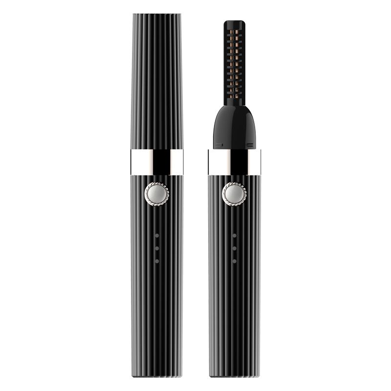 Rechargeable 3-Temperature Smart Eyelash Curler 10-Min Auto Stop Heat-Safe Design 3D Dynamic Curl + Mascara Doubles Effect Long-Lasting Lift for Natural Electrifying Eyes