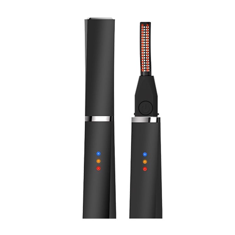 Rechargeable Ionic Eyelash Curler - 10s Fast Heating, 24H Long-Lasting Curl, Damage-Free Design | 90min Continuous Use, 40°C Safe Temp, Portable Electric Lash Curler for Natural Voluminous Lashes!