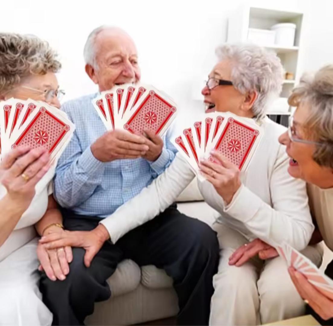 Poker Paper Playing Cards game giant playing card set - 54 cards ( 12 × 7 cm)  for poker cards
