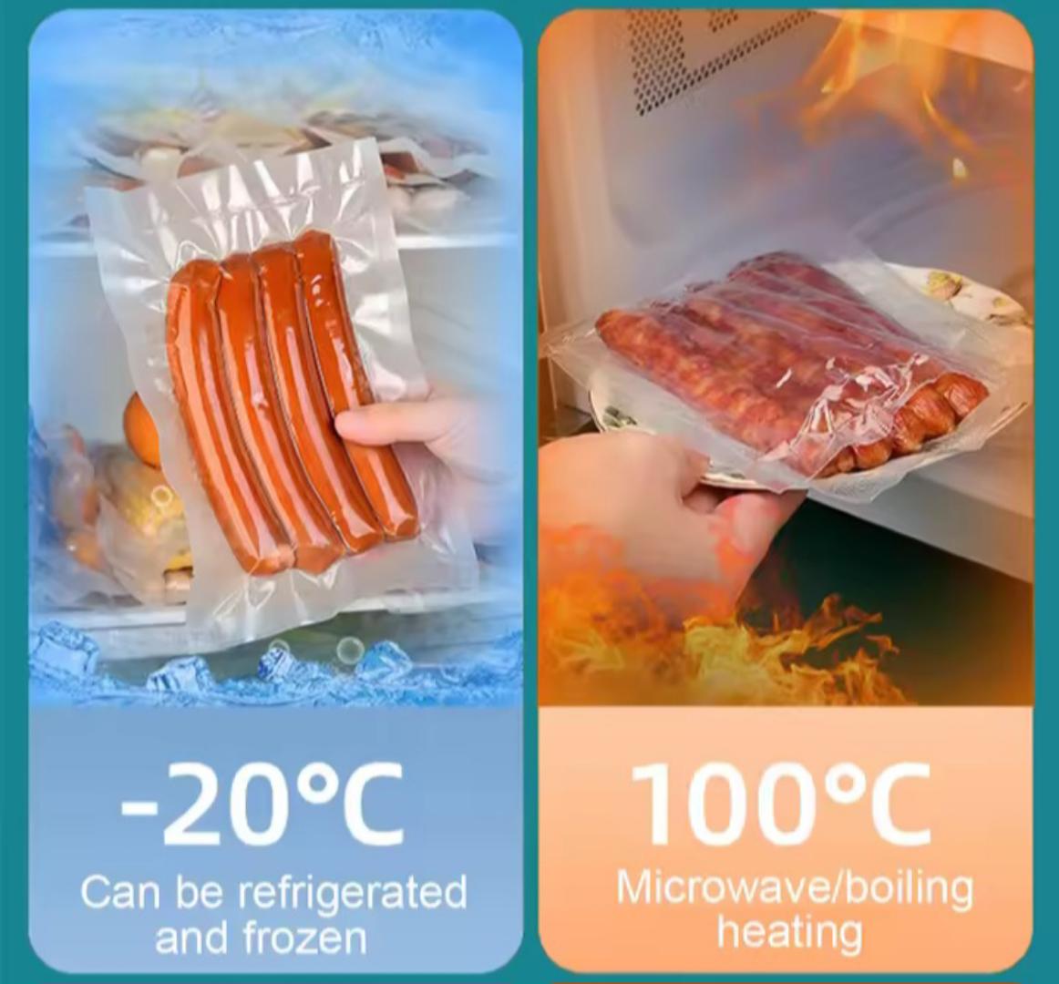 Vacuum sealer bags roll BPA Free food vacuum bag