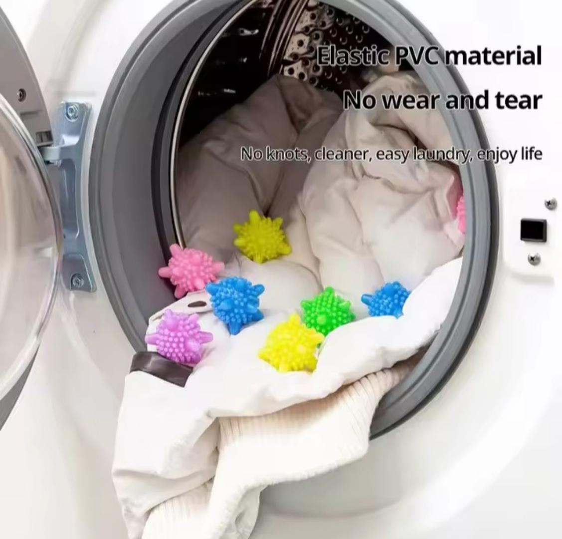 10 piece reusable magic laundry balls eco-friendly, reusable laundry balls, chemical-free, fabric softener alternative, energy-saving, wrinkle-free, and hypoallergenic For Household Cleaning