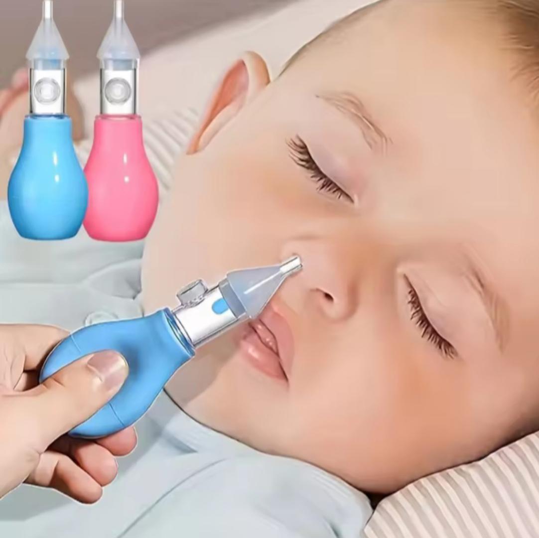 baby nasal aspirator, nose suction device, infant mucus remover, newborn nasal cleaner, baby nose picker, toddler mucus extractor, baby-safe nasal aspirator, congestion relief for babies, BPA-free bab