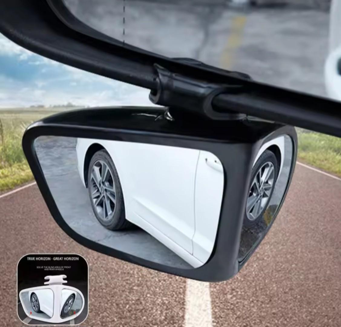 Car blind spot mirrors otatable Car Blind Spot Mirror Auto 360 Adjustable Wide Angle Reversing Glass Automobile Side Rear View Parking Accessories