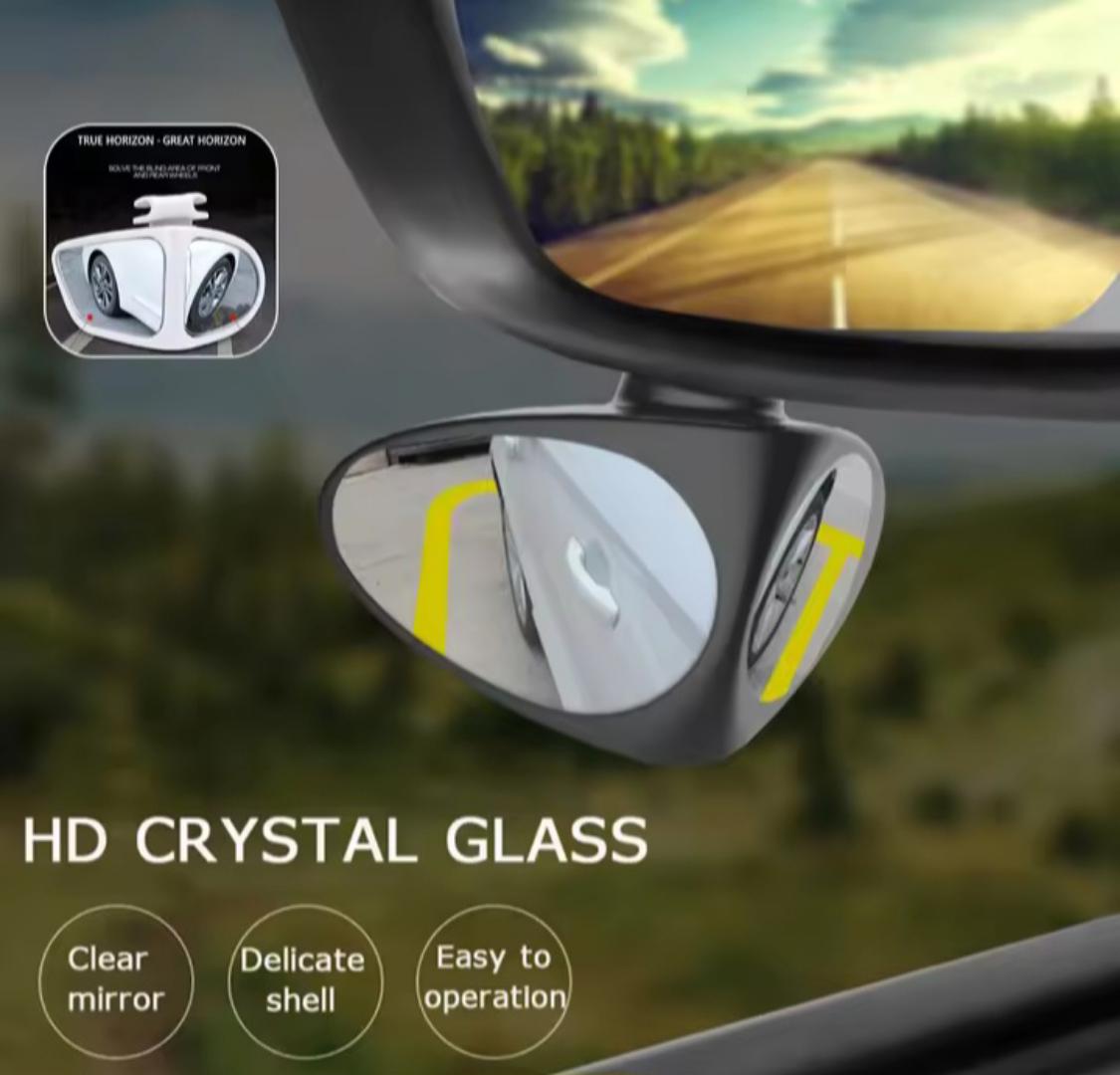 Car blind spot mirrors otatable Car Blind Spot Mirror Auto 360 Adjustable Wide Angle Reversing Glass Automobile Side Rear View Parking Accessories