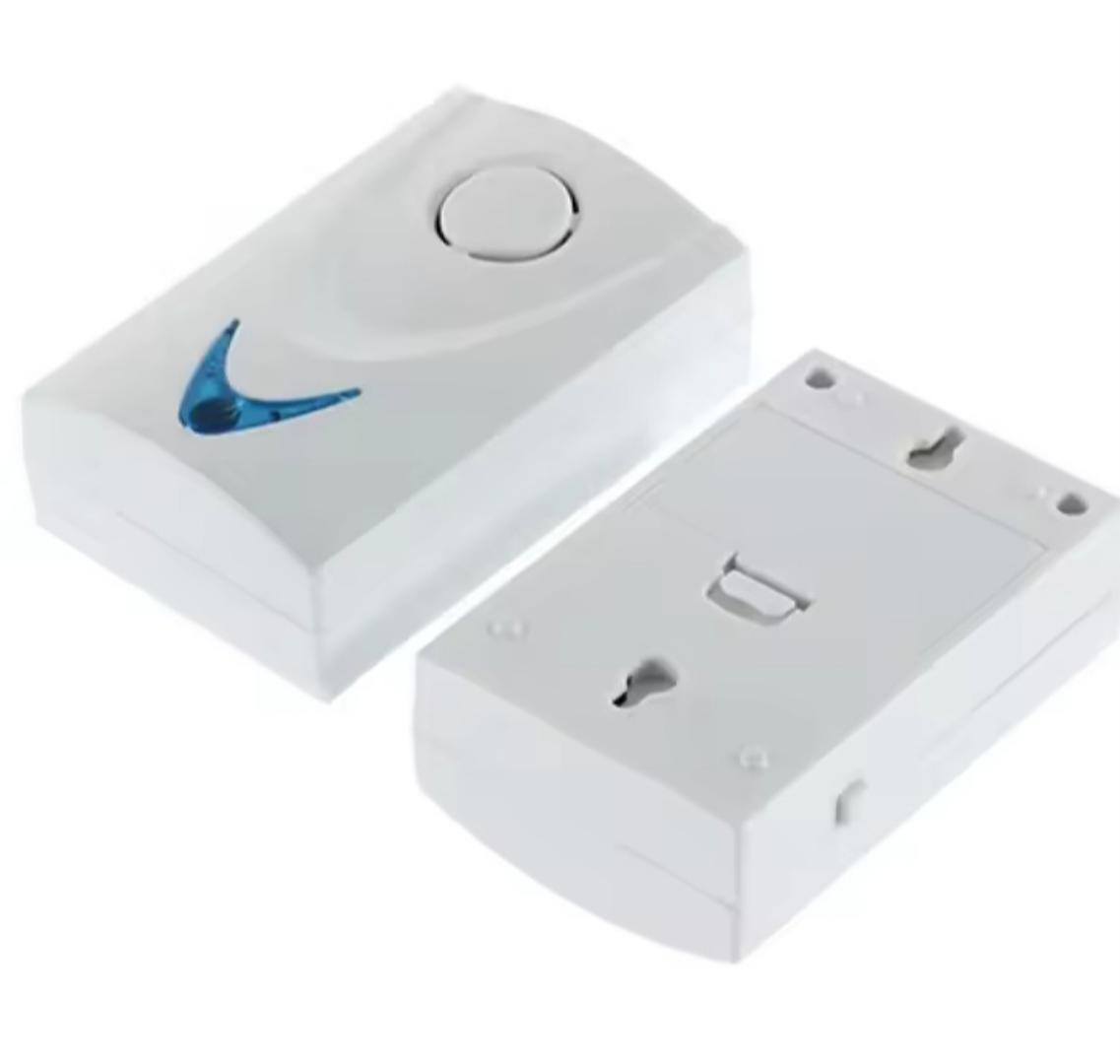 LED wireless smart doorbell LED Wireless Smart Doorbell Volume Adjustable Home Door Bell Remote Control Battery Powered Security Portable 36 Tune Songs.