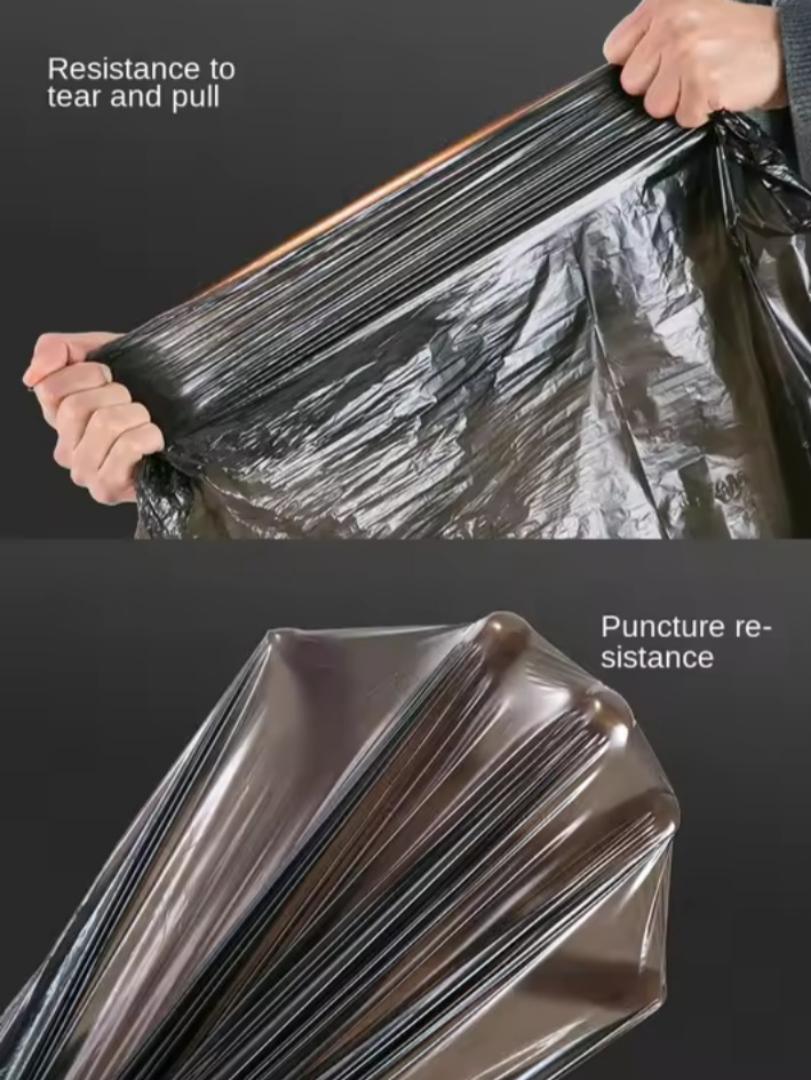 50 pieces trash bags, garbage dustbin/ waste paper bags