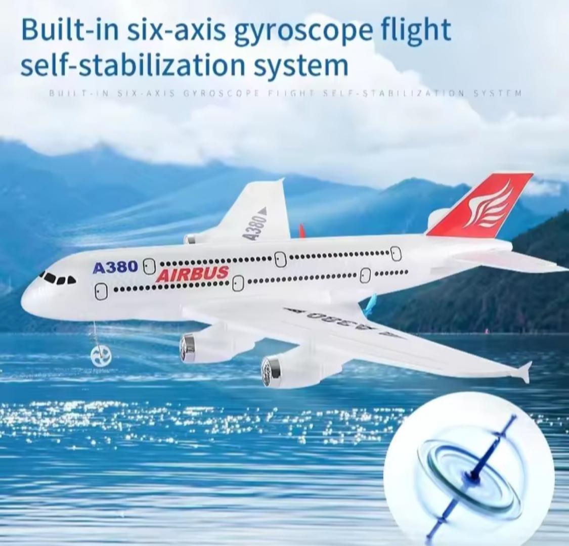 Airbus 380 remote controlled toy plane Airbus A380 RC Airplane Boeing 747 RC Plane Remote Control Aircraft 2.4G Fixed Wing Plane Model RC Plane Toys for Children Boys