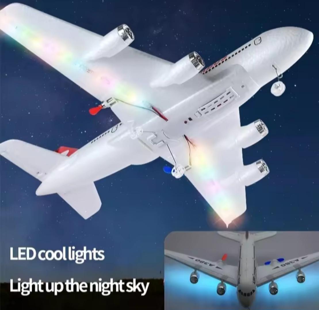 Airbus 380 remote controlled toy plane Airbus A380 RC Airplane Boeing 747 RC Plane Remote Control Aircraft 2.4G Fixed Wing Plane Model RC Plane Toys for Children Boys