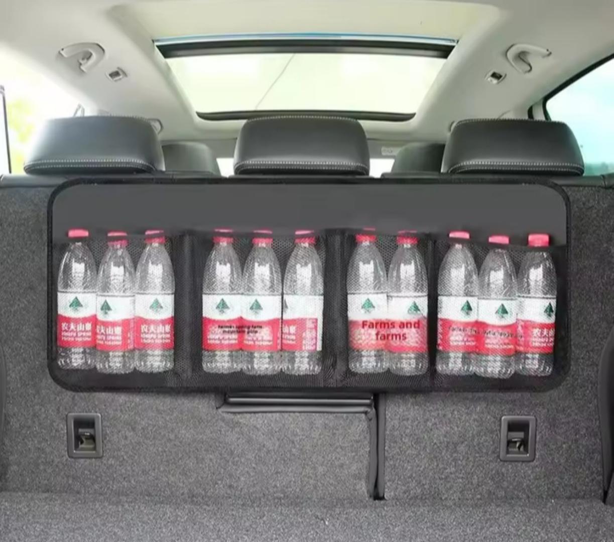 boot organizer for your car Foldable and portable design, easy to pack and store away. Car boot Trunk Organizer Adjustable Backseat Storage Bag