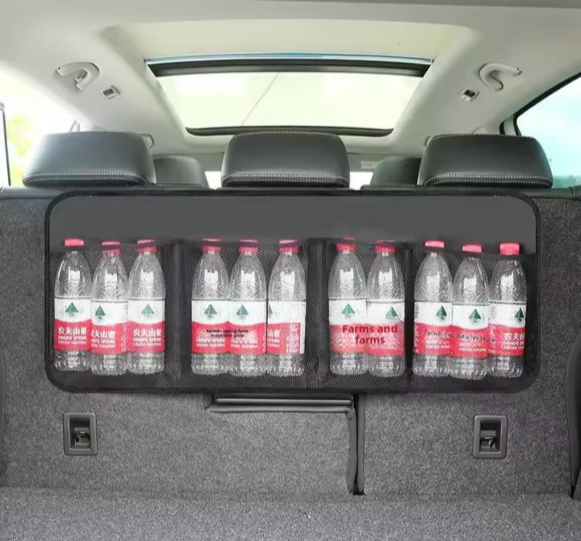 boot organizer for your car Foldable and portable design, easy to pack and store away. Car boot Trunk Organizer Adjustable Backseat Storage Bag