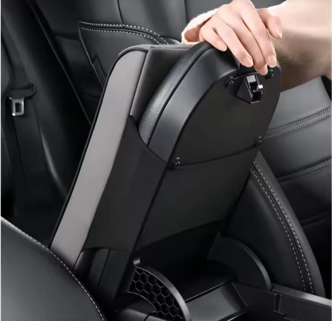 Car arm rest box pad or mat Leather Car Armrest Mat Center Console Arm Rest Protection Cushion Auto Armrests Storage Box Cover Pad