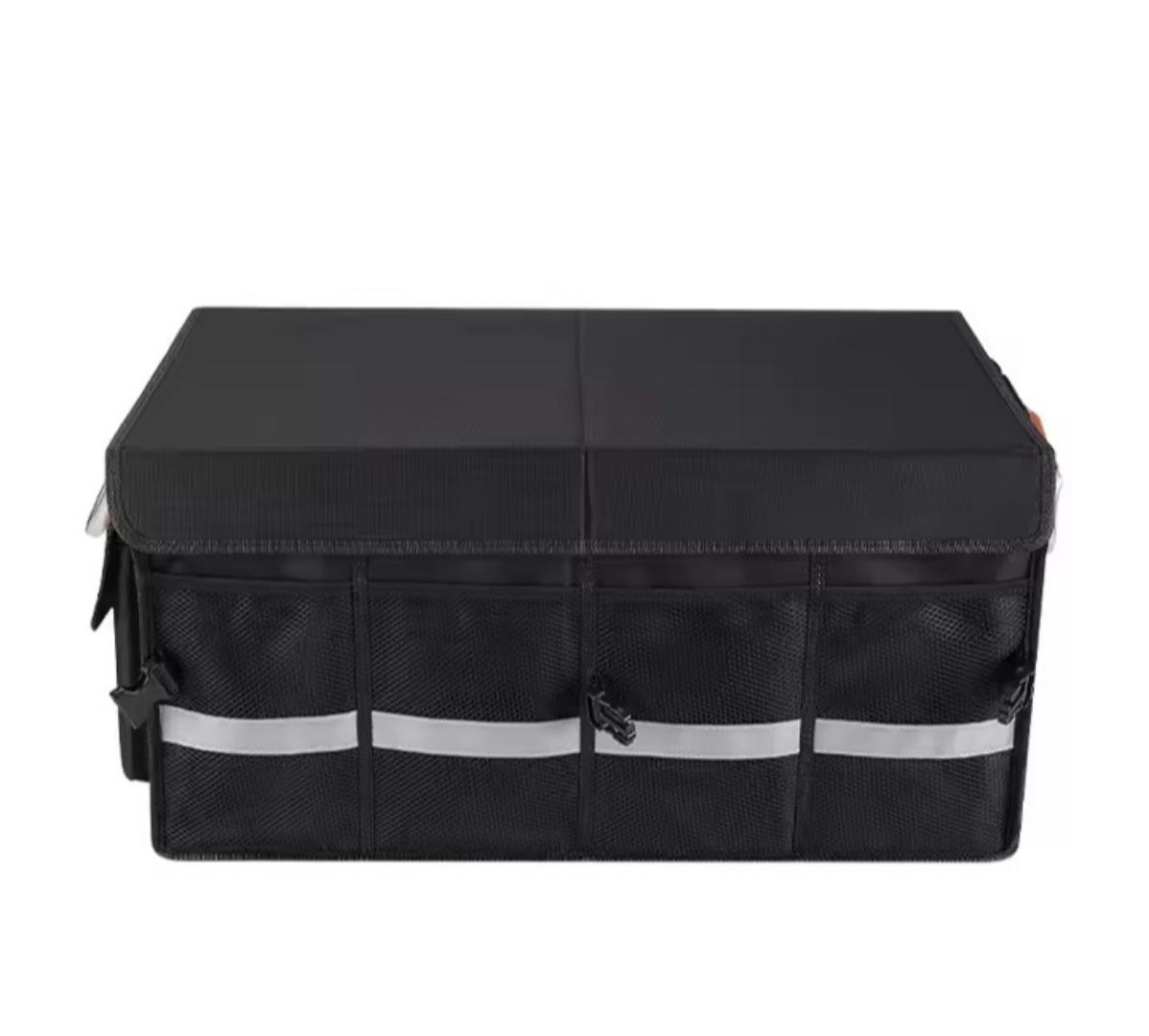 Car boot organizer, trunk storage box Trunk Organizer Collapsible Multi-Compartment Car Organizers Trunk Storage Box For Any Car SUV Truck Car Accessories For Outdoor