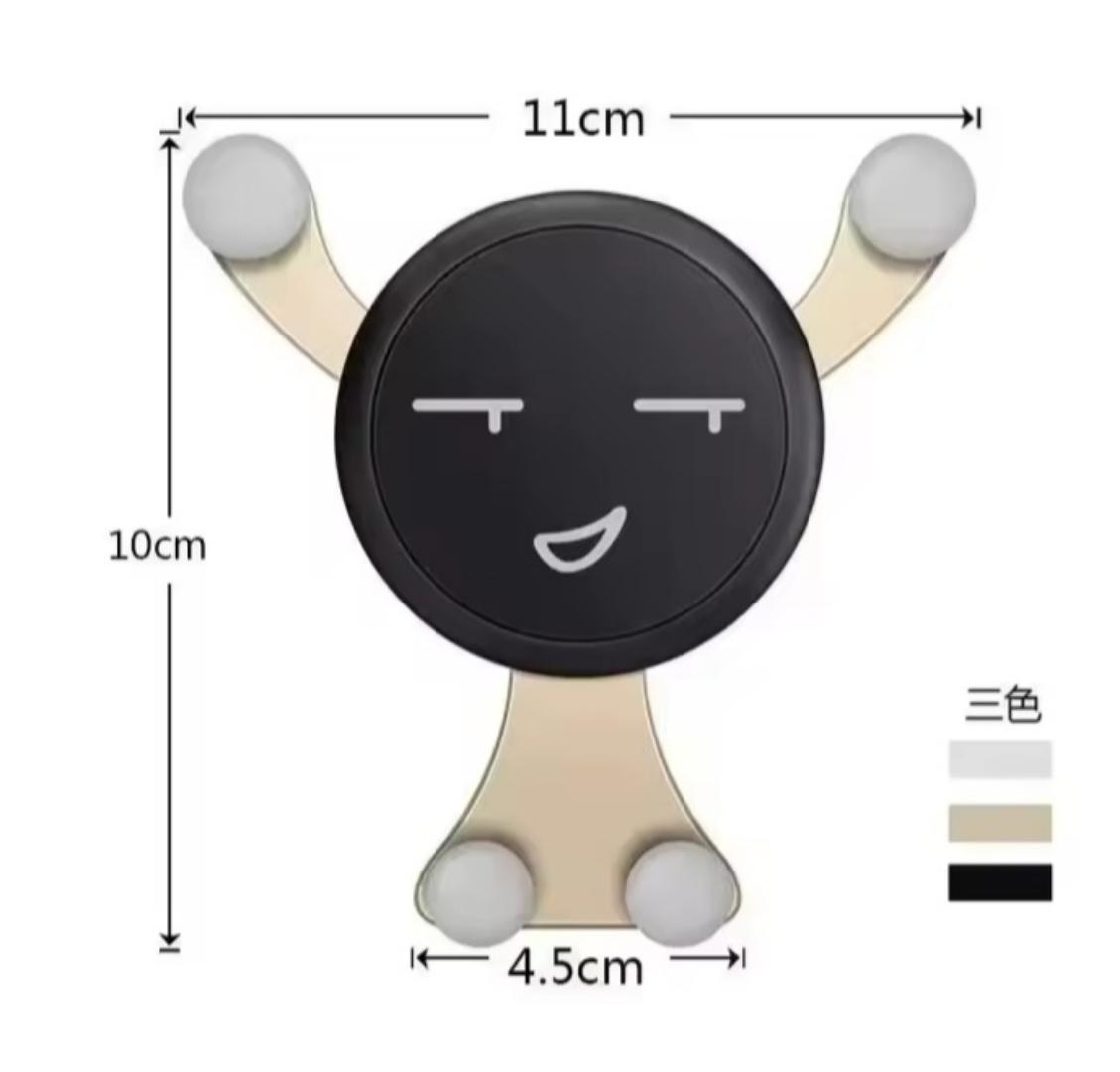 Gravity Car Phone Holder Air Vent Hook Mobile Phone Mount GPS for iPhone Samsung Xiaomi Car Bracket Universal Smartphone Stand