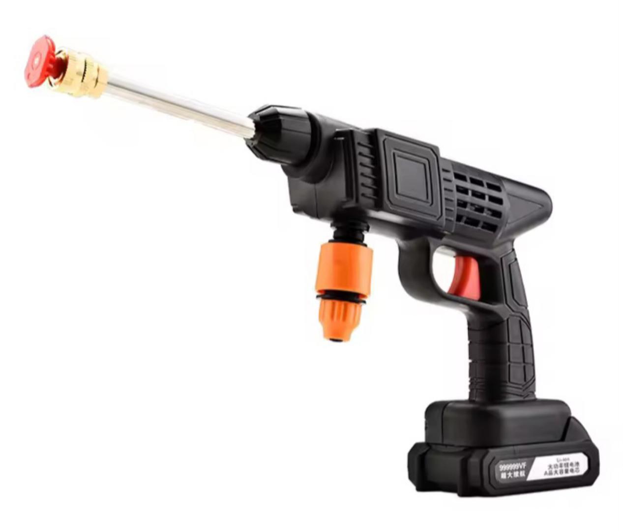 Wireless Car Wash Spray Gun Machine with Portable Lithium BatteryWireless High Pressure Car Wash Washer Gun Foam Generator Water Gun Spray Cleaner Car Washing Machine.
