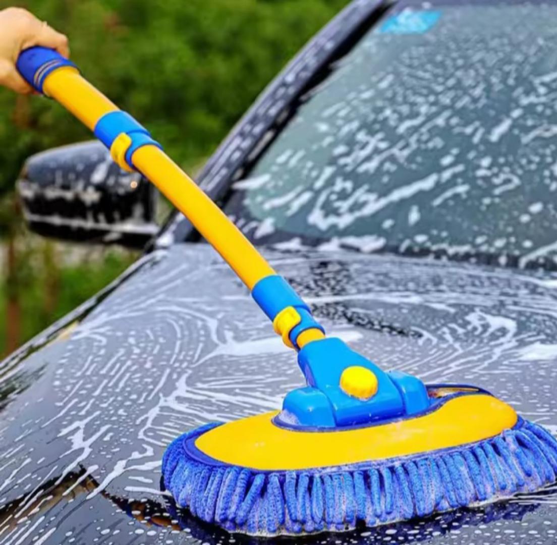 Car cleaning mop, car wash mop Car Wash Brush Cleaning Brush Cover Mop Replacement Brush Cover For Telescoping Long Handle Cleaning Chenille Mop Brushes Tool.